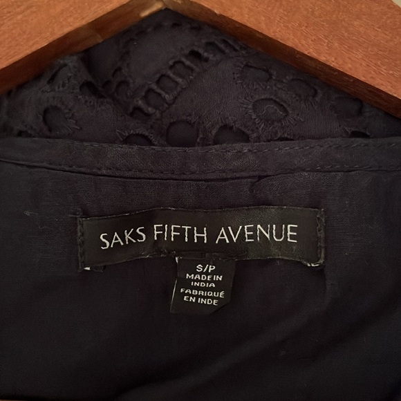 Sold not for sale💕 Saks Fifth Avenue Eyelet Dress - Picture 7 of 7